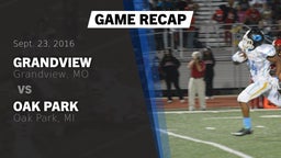 Recap: Grandview  vs. Oak Park  2016