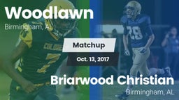 Matchup: Woodlawn  vs. Briarwood Christian  2017