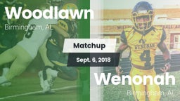 Matchup: Woodlawn  vs. Wenonah  2018