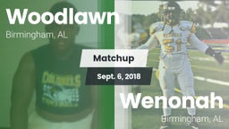 Matchup: Woodlawn  vs. Wenonah  2018