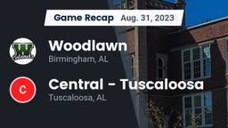Recap: Woodlawn  vs. Central  - Tuscaloosa 2023