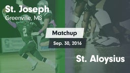 Matchup: St. Joseph vs. St. Aloysius 2016