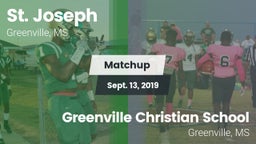 Matchup: St. Joseph vs. Greenville Christian School 2019