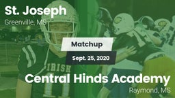 Matchup: St. Joseph vs. Central Hinds Academy  2020