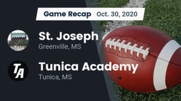 Recap: St. Joseph  vs. Tunica Academy 2020