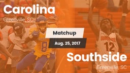 Matchup: Carolina vs. Southside  2017