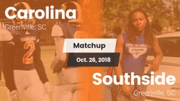 Matchup: Carolina vs. Southside  2018
