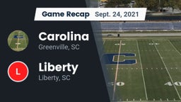 Recap: Carolina  vs. Liberty  2021