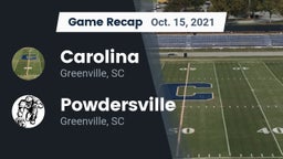Recap: Carolina  vs. Powdersville  2021