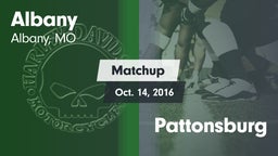 Matchup: Albany vs. Pattonsburg 2016