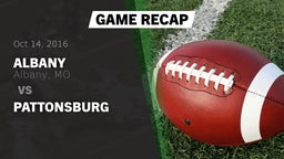 Recap: Albany  vs. Pattonsburg 2016