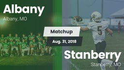 Matchup: Albany vs. Stanberry  2018