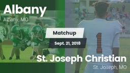 Matchup: Albany vs. St. Joseph Christian  2018