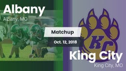 Matchup: Albany vs. King City  2018