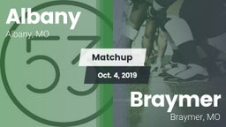 Matchup: Albany vs. Braymer  2019
