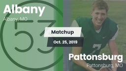 Matchup: Albany vs. Pattonsburg  2019
