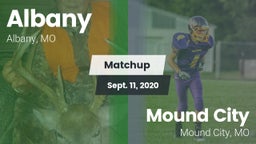Matchup: Albany vs. Mound City  2020