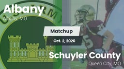 Matchup: Albany vs. Schuyler County 2020