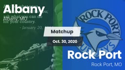 Matchup: Albany vs. Rock Port  2020