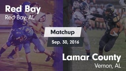 Matchup: Red Bay vs. Lamar County  2016
