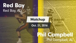 Matchup: Red Bay vs. Phil Campbell  2016