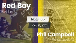 Matchup: Red Bay vs. Phil Campbell  2017