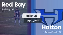 Matchup: Red Bay vs. Hatton  2018