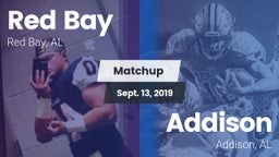 Matchup: Red Bay vs. Addison  2019