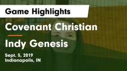 Covenant Christian  vs Indy Genesis Game Highlights - Sept. 5, 2019