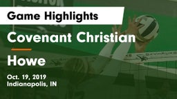 Covenant Christian  vs Howe Game Highlights - Oct. 19, 2019