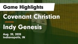 Covenant Christian  vs Indy Genesis Game Highlights - Aug. 20, 2020