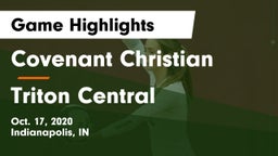 Covenant Christian  vs Triton Central Game Highlights - Oct. 17, 2020