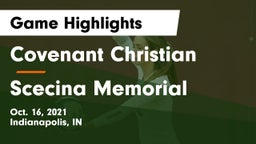 Covenant Christian  vs Scecina Memorial  Game Highlights - Oct. 16, 2021