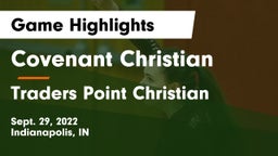 Covenant Christian  vs Traders Point Christian  Game Highlights - Sept. 29, 2022
