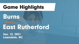 Burns  vs East Rutherford  Game Highlights - Jan. 12, 2021
