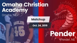 Matchup: Omaha Christian Acad vs. Pender  2019