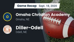 Recap: Omaha Christian Academy  vs. Diller-Odell  2020