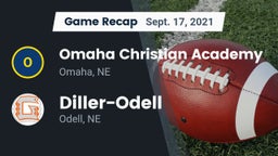 Recap: Omaha Christian Academy  vs. Diller-Odell  2021