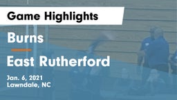 Burns  vs East Rutherford  Game Highlights - Jan. 6, 2021