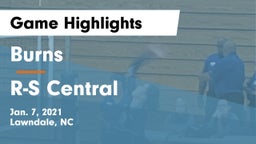 Burns  vs R-S Central  Game Highlights - Jan. 7, 2021
