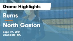 Burns  vs North Gaston  Game Highlights - Sept. 27, 2021