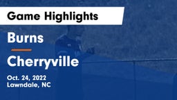 Burns  vs Cherryville Game Highlights - Oct. 24, 2022
