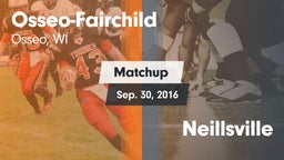 Matchup: Osseo-Fairchild vs. Neillsville 2016