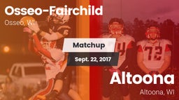 Matchup: Osseo-Fairchild vs. Altoona  2017