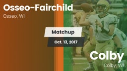 Matchup: Osseo-Fairchild vs. Colby  2017