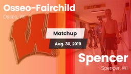 Matchup: Osseo-Fairchild vs. Spencer  2019