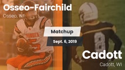 Matchup: Osseo-Fairchild vs. Cadott  2019