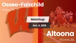 Matchup: Osseo-Fairchild vs. Altoona  2019
