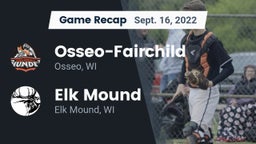 Recap: Osseo-Fairchild  vs. Elk Mound  2022
