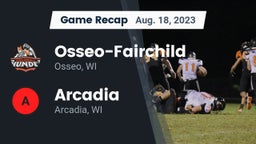 Recap: Osseo-Fairchild  vs. Arcadia  2023